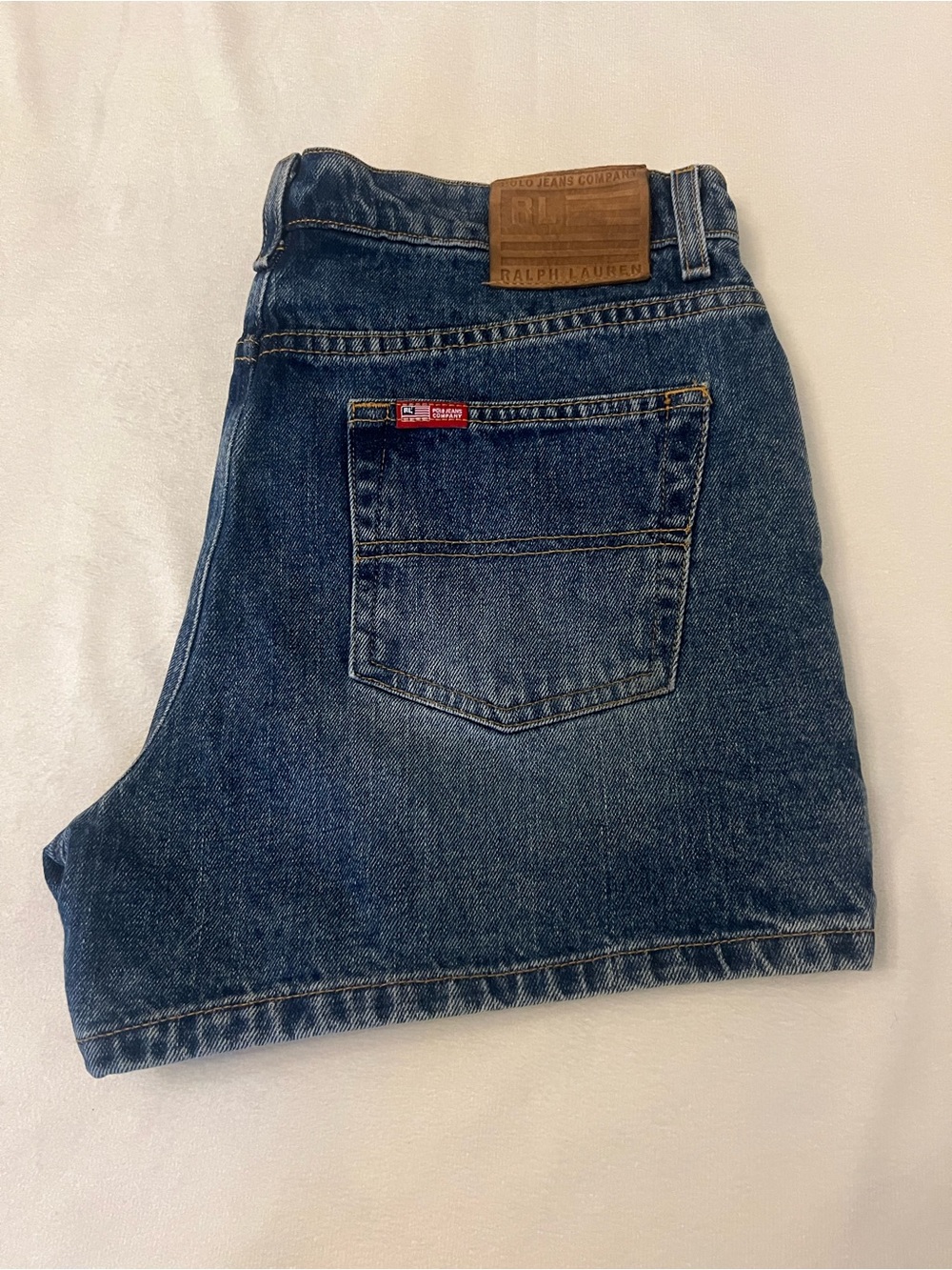 Vintage Ralph Lauren Blue Denim Women’s Jean Shorts